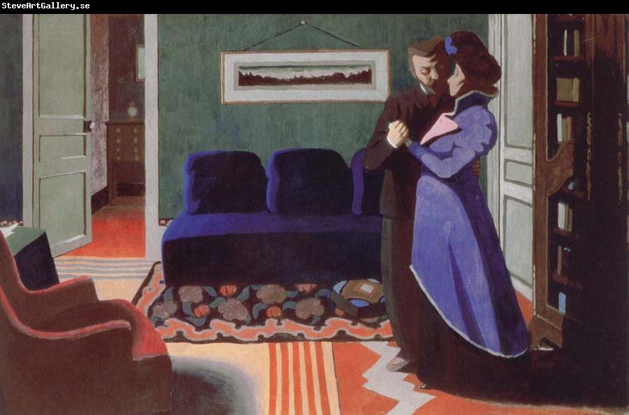 Felix Vallotton The Visit